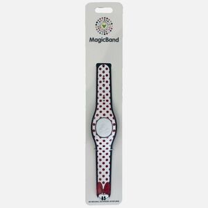 Disney Parks Red Polka Dot Minnie MagicBand